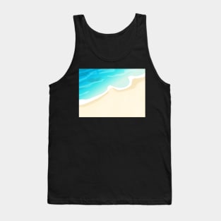 Seashore Summer Beach Coast Tank Top